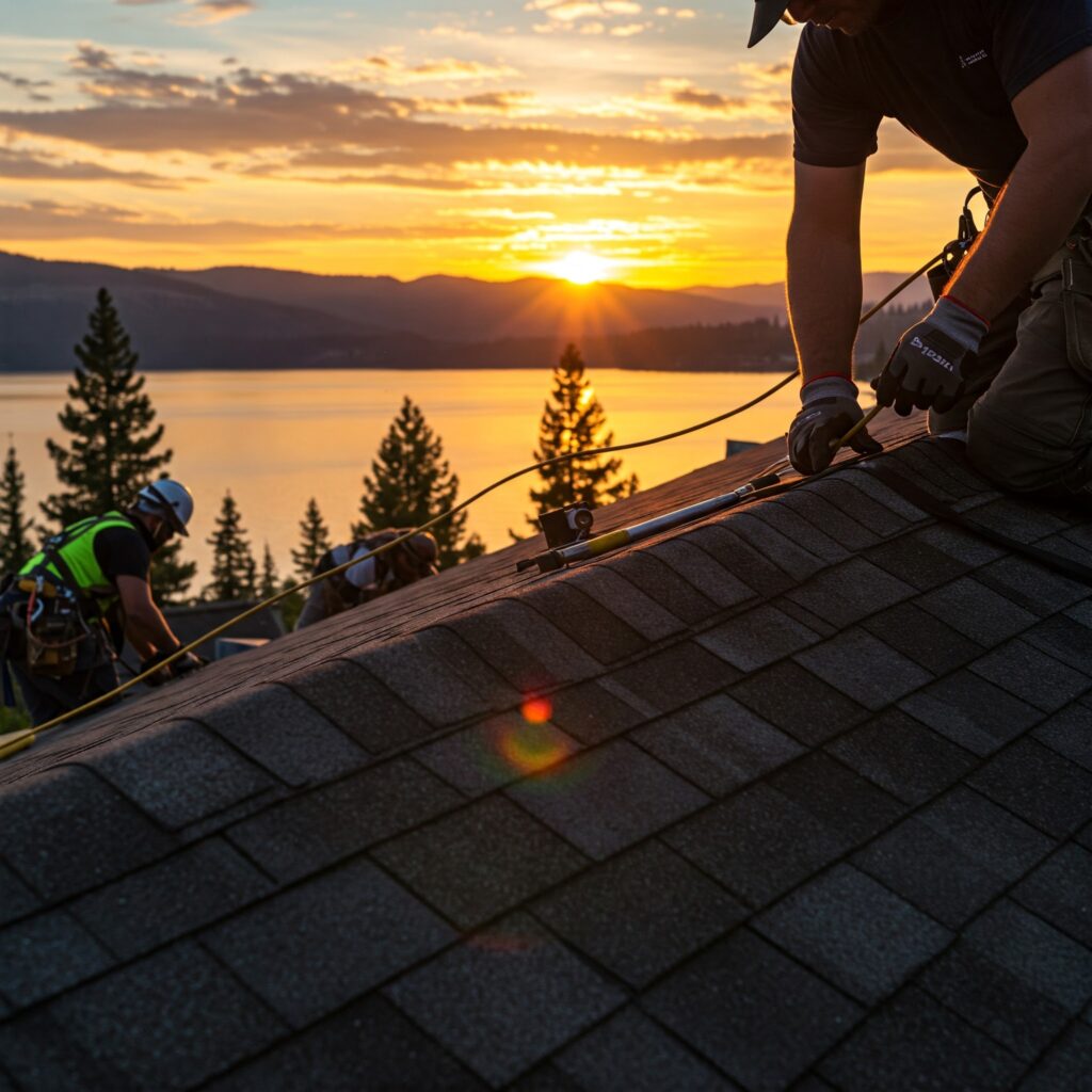 Residential Roofing CDA Idaho Installation Team